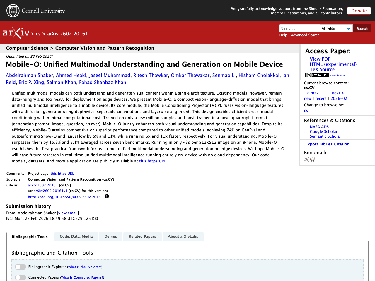 Mobile-O: Unified Multimodal Understanding and Generation on Mobile Device